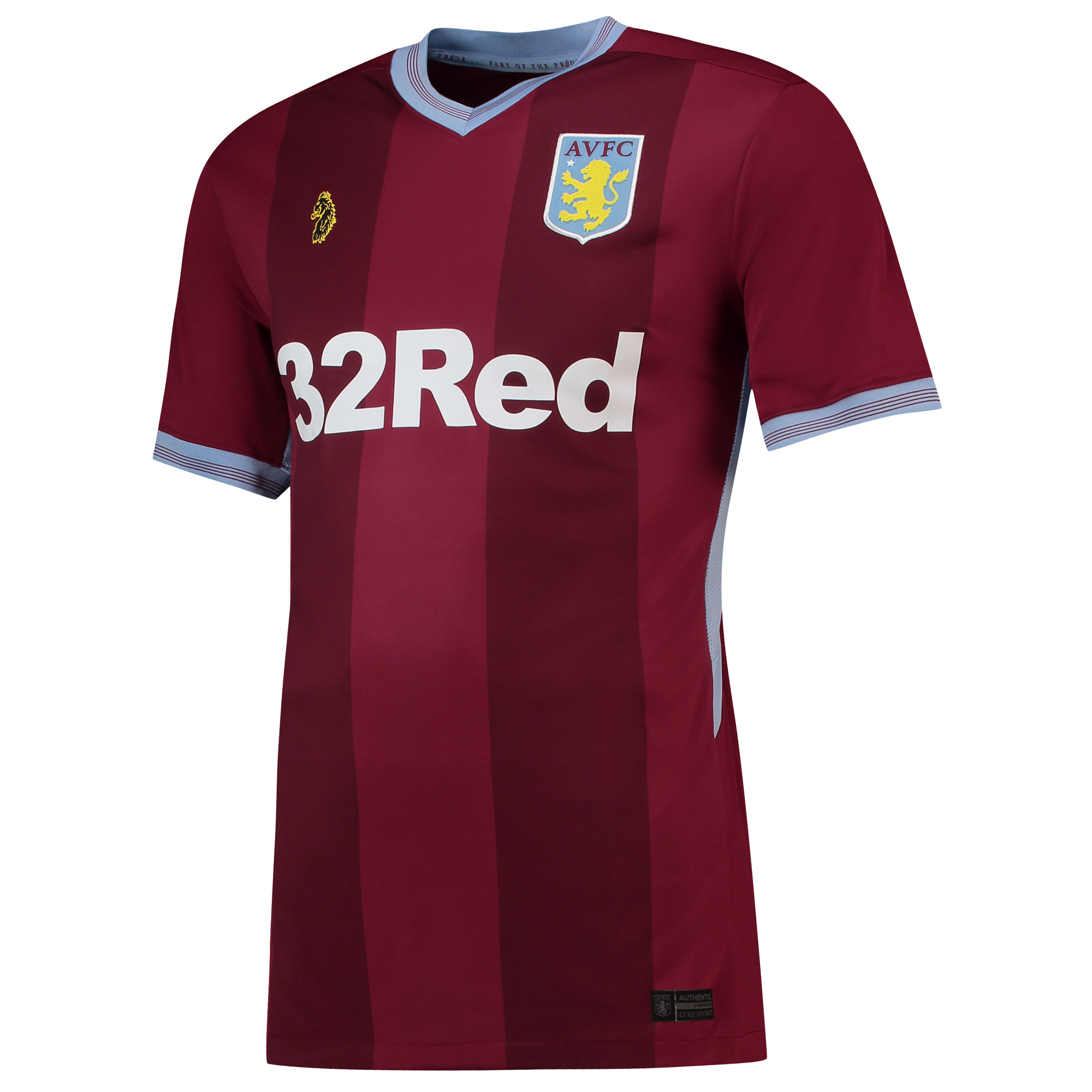 Aston Villa Football Home Jersey Shirt Tee Top 2018 19 Mens