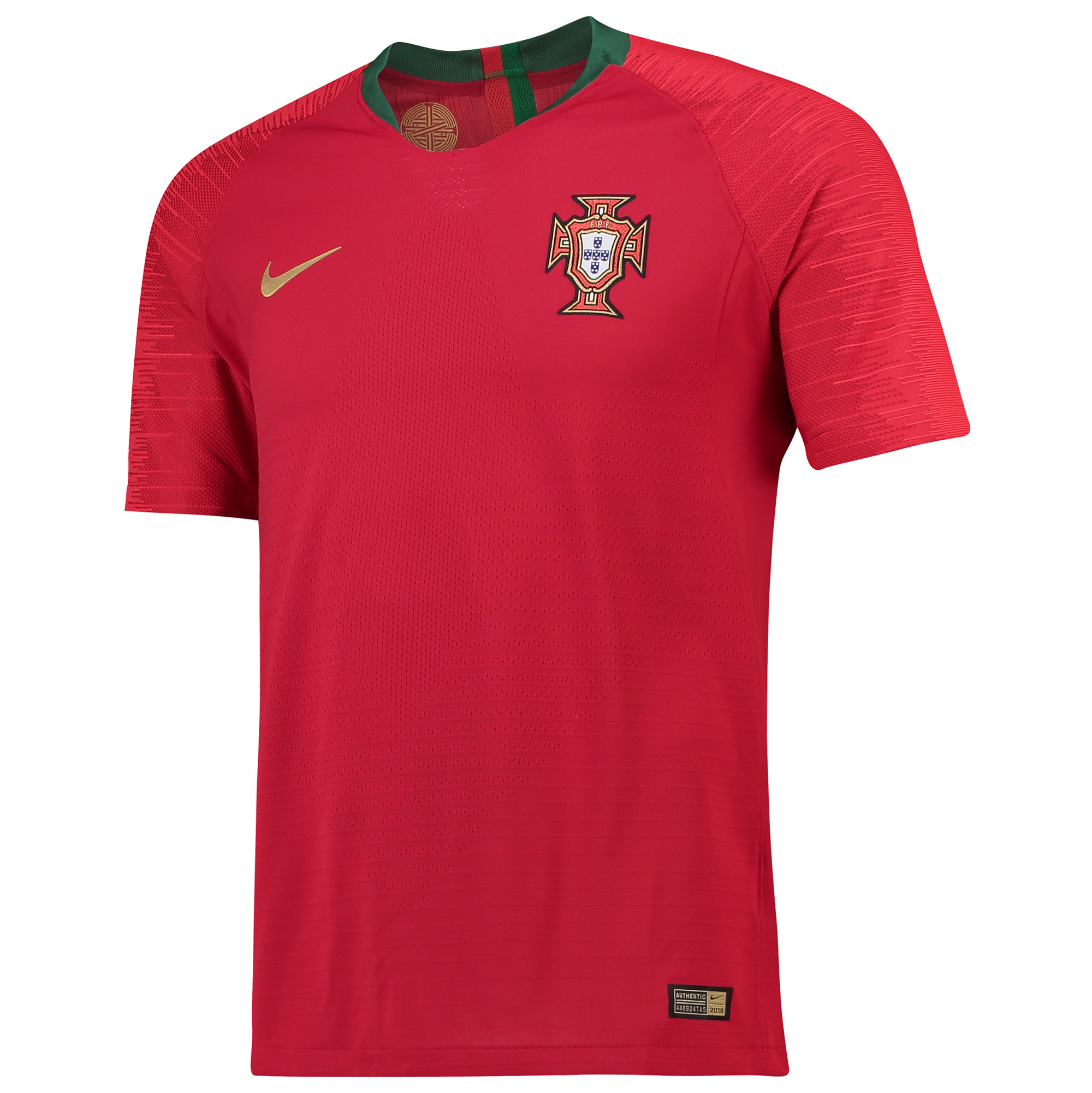 Portugal Home Vapor Match Shirt 2018