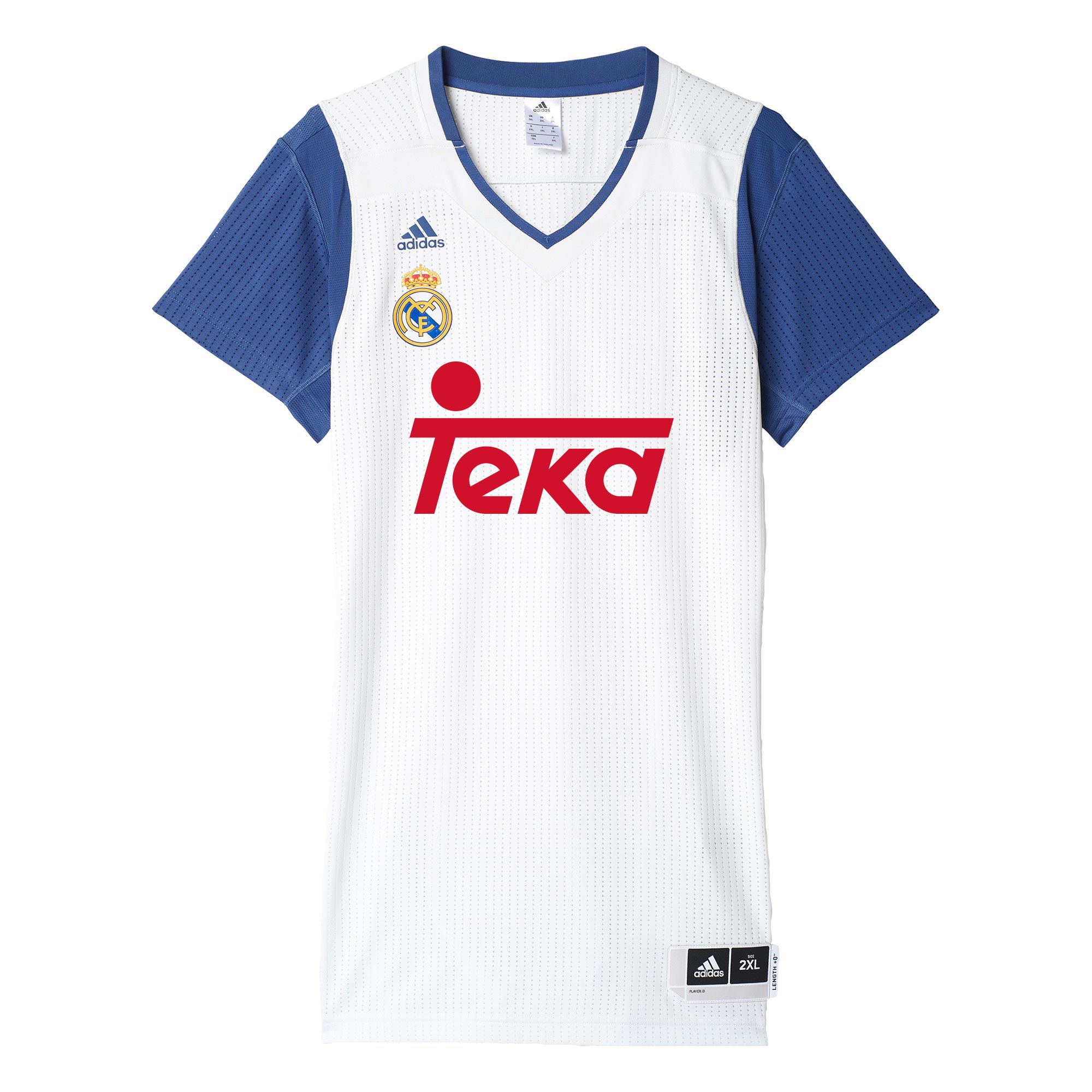 Real Madrid Basketball Jersey - White
